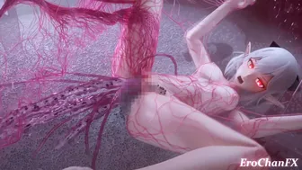 Erkakning toplarini ushlab turgan qiz.