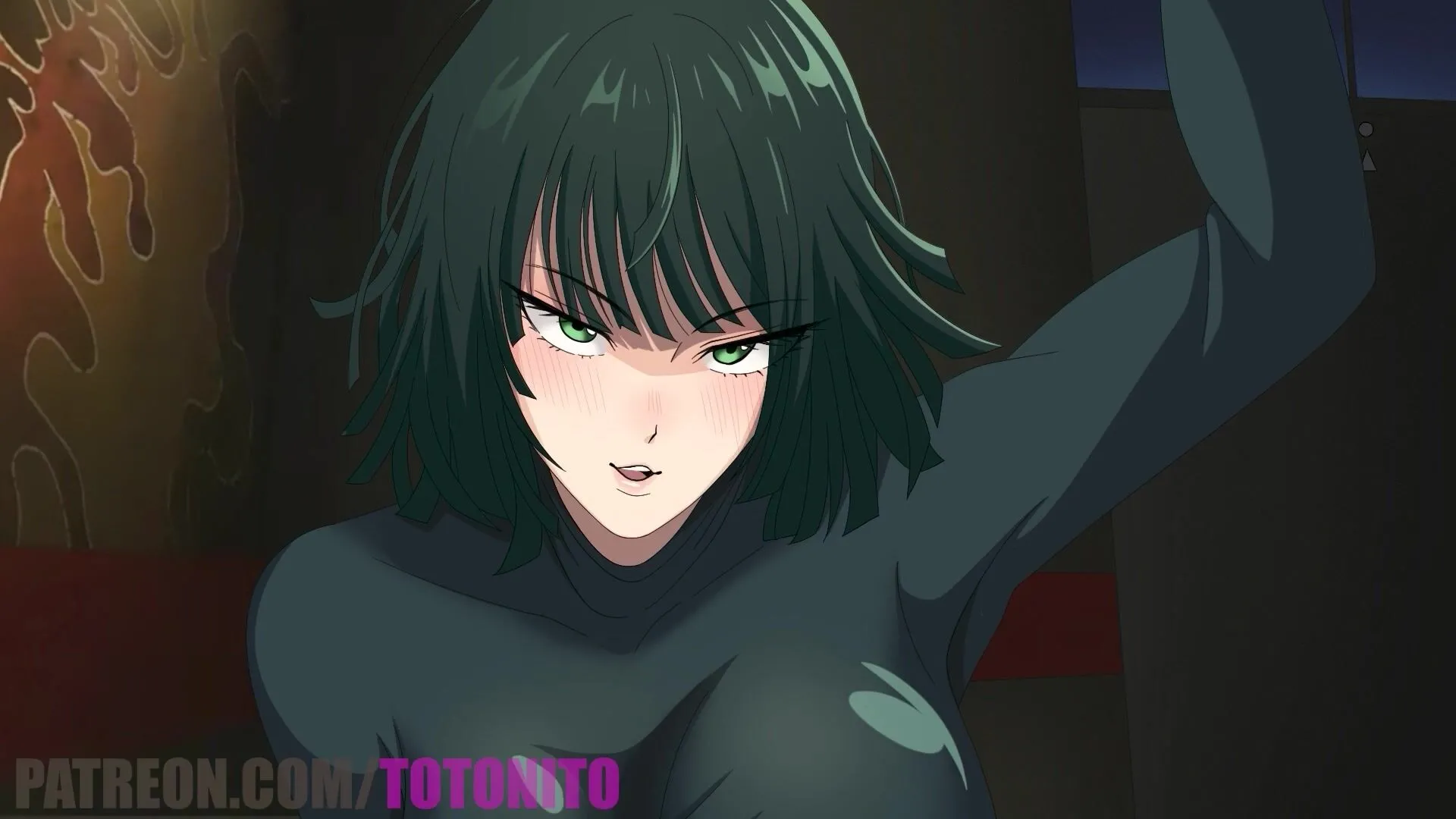 Tatsumaki's erotic lesson from Fubuki