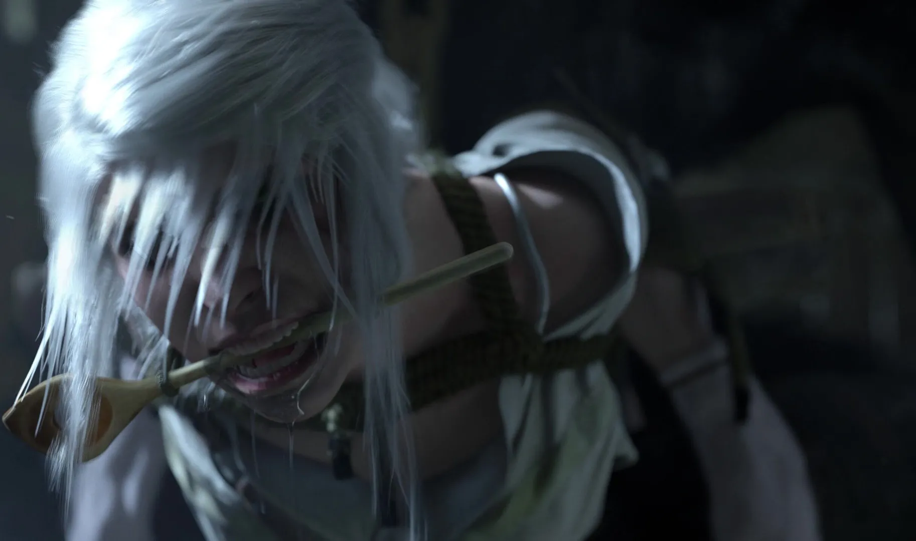 The high-quality animation of her pleasure